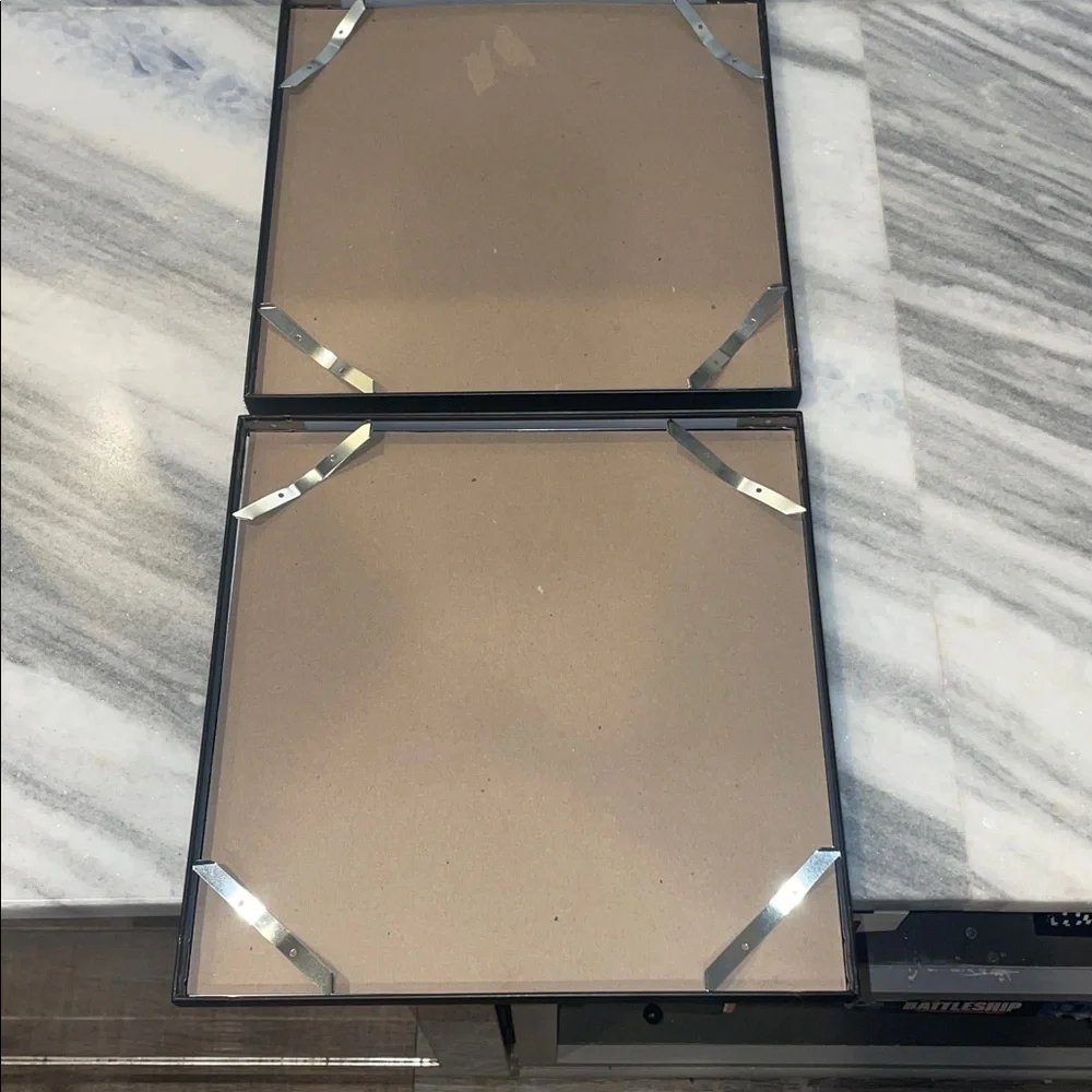 (2) Restoration Hardware Record Album Frames